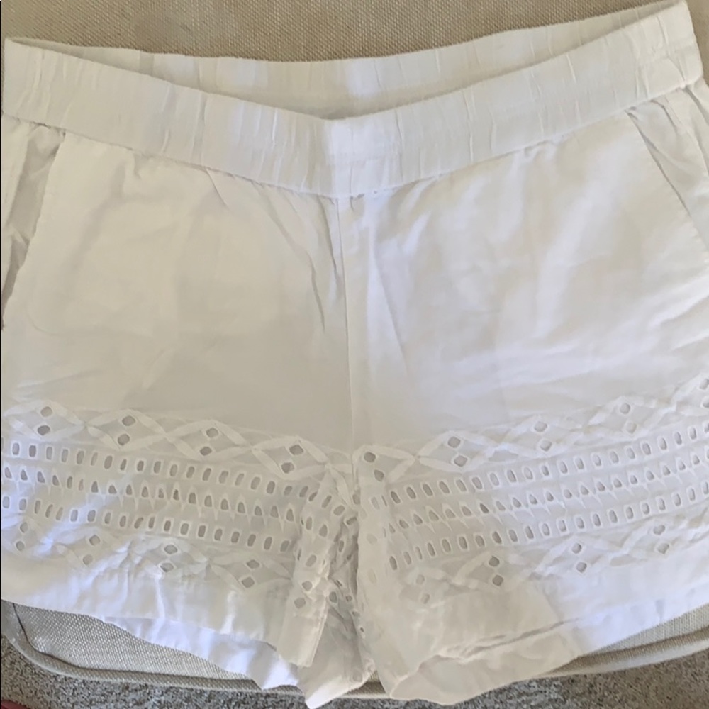 J. Crew eyelet shorts
